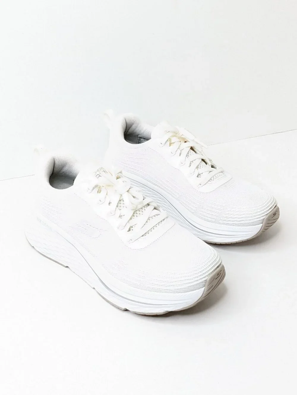 Skechers Go Run Athletic Memory Foam Sneakers White Women's 6